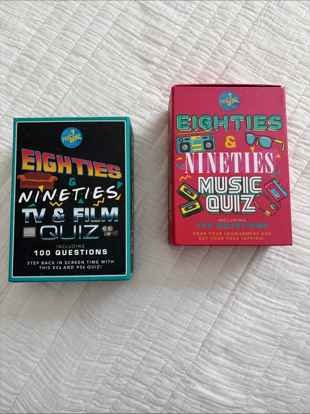 Eighties & Nineties Music Quiz - TV & Film Quiz Bundle